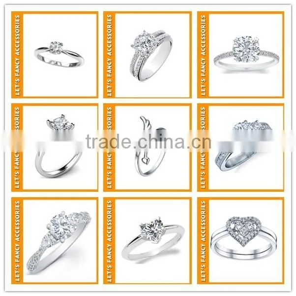 simple ring design silver ring for girl PGRG0066