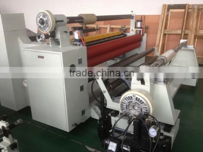 jumbo roll to small roll paper converting equipment slitting machine