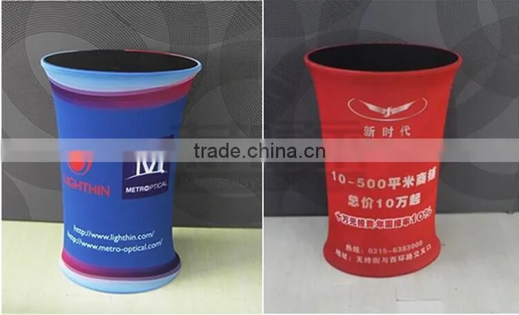 Trade Show Table Portable Plastic Promotion Display Counter