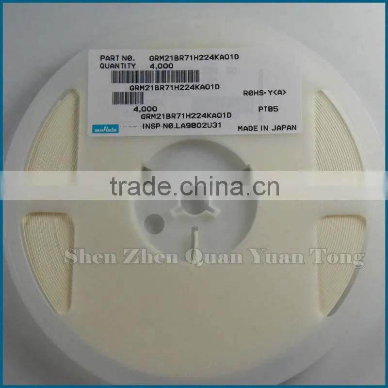 Capacitors GRM21BR71H224KA01D 0805 50V 0.22UF NEW