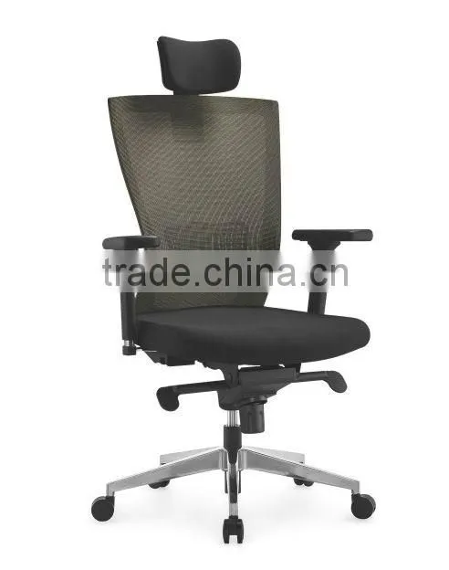 Furnitures office executive seating highchair steel base office chairs