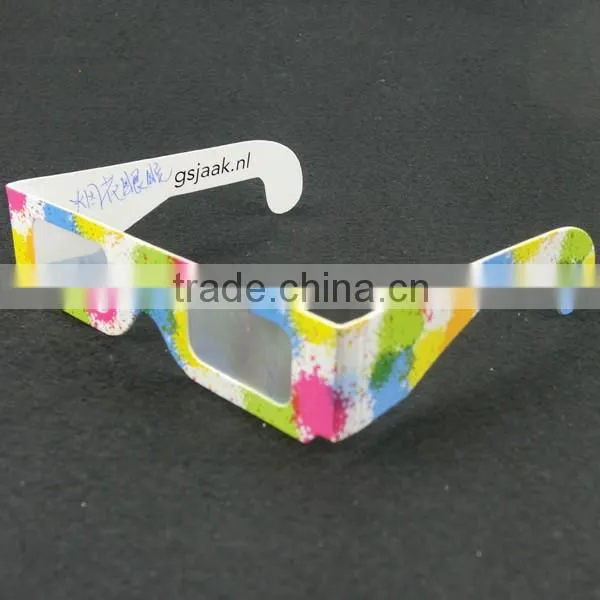 Wholesale custom Paper 3D sunglasses fashion sun glasses