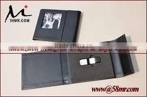 Wedding Leather USB Stick Packaging Album Folio