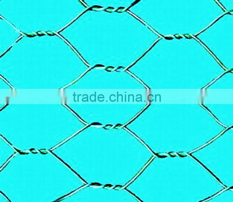Hexagonal wire netting (pvc coated or galvanized)