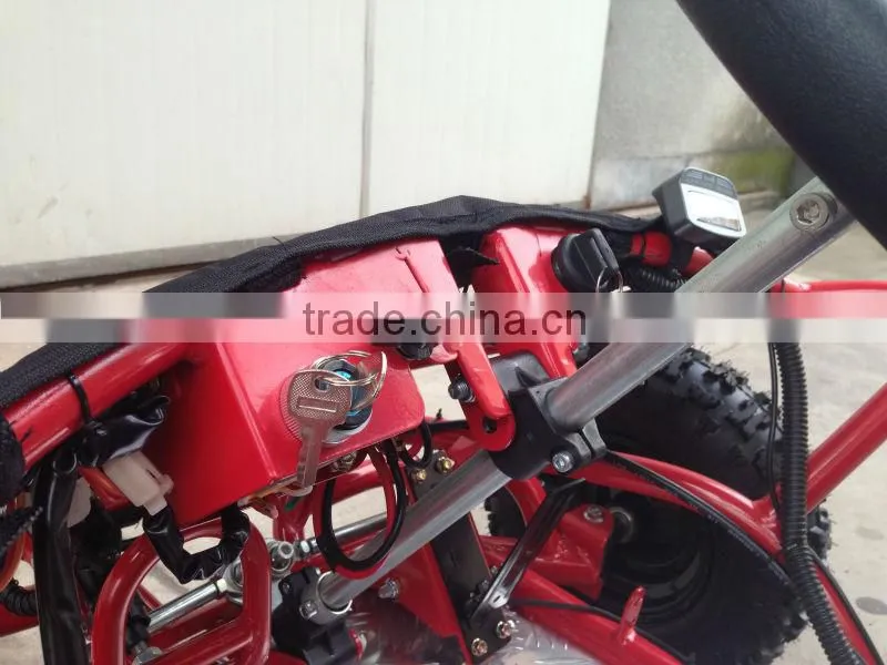 Red 1000W mini go kart for kids