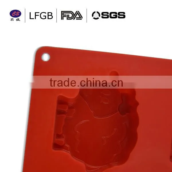 100% food grade sheep shaped new design silicone cake mould
