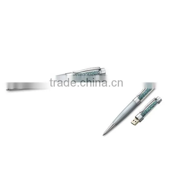 Crystal pen bulk sale usb flash drive