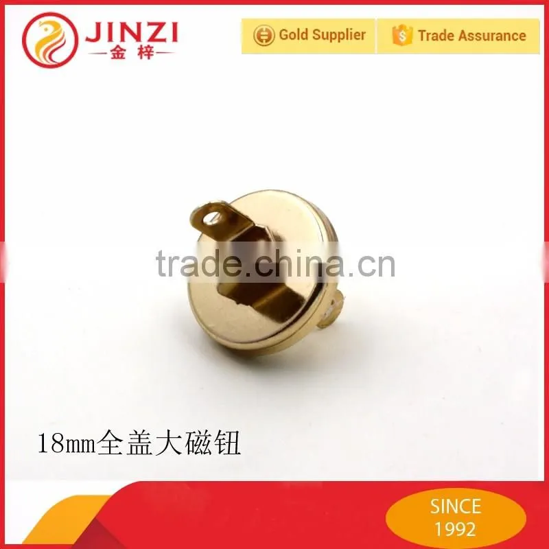 New buttons items 14mm or 18mm metal concave convex matching magnetic button
