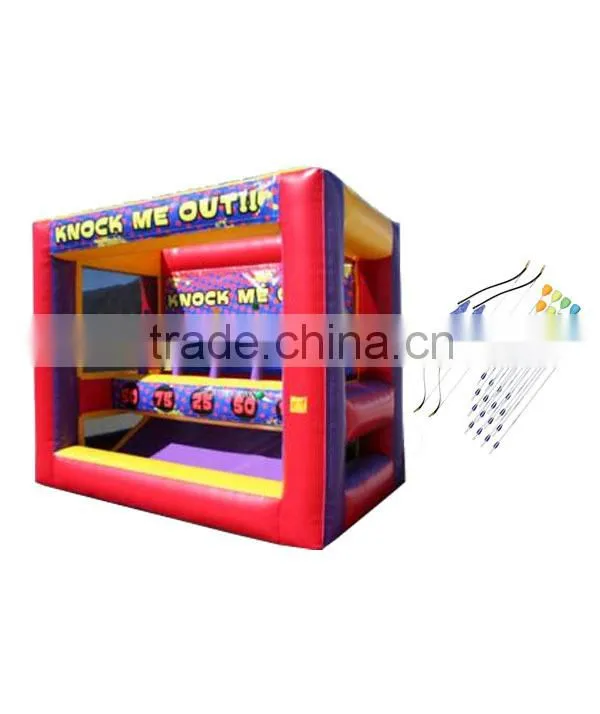 0.55mm PVC Tarpaulin Safe Inflatable Dart Board Inflatable Archery Sports Games for sale
