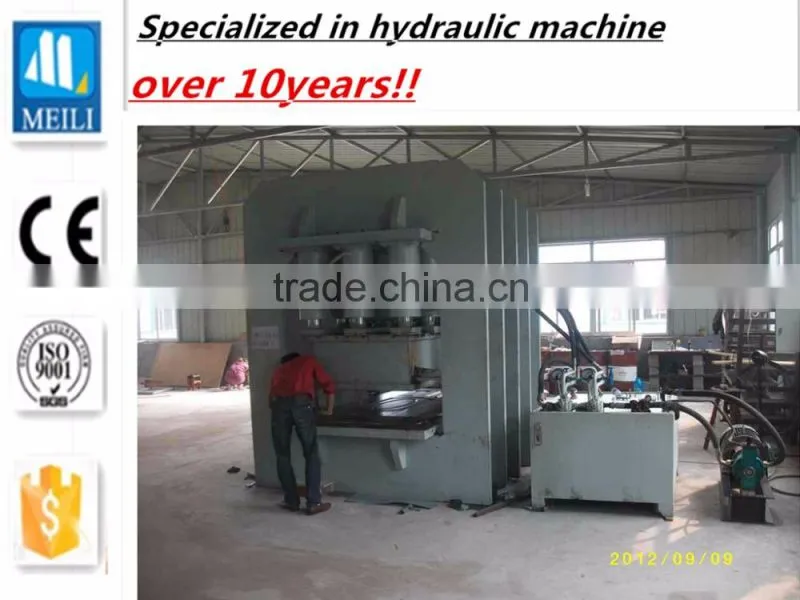 single column single pillar hydraulic press machine 100 ton