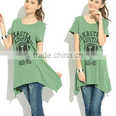 ladies t shirt printed plain blank t shirt women