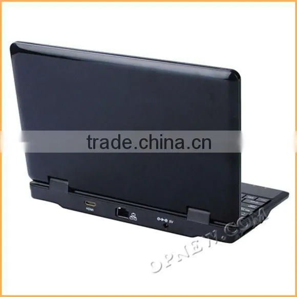7" Dual Core Cheap LAPTOP Computer Netbook Notebook PC with Android 4.4 WM8880 Dual Core cpu HDM Camera OPNEW 6 Colors in STOCK