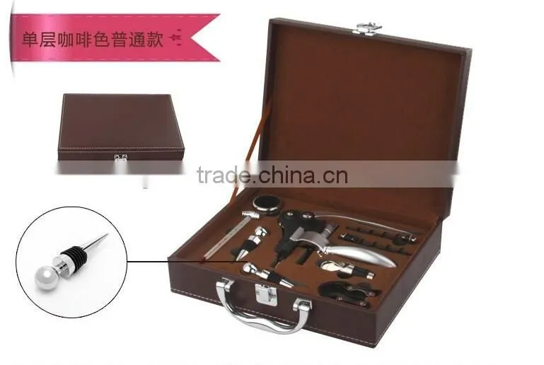 Promotional New Design Home Wine Bar Furniture Tool Wine Set
