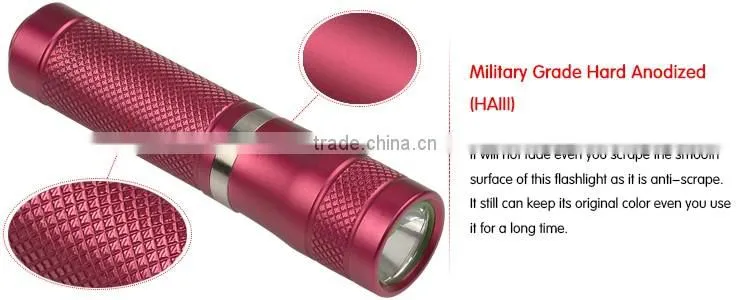 Guangdong new product R5 300 Lumens AAA NiMH 10440 battery torch flash light
