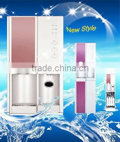 hot and cold water dispenser with ice-maker