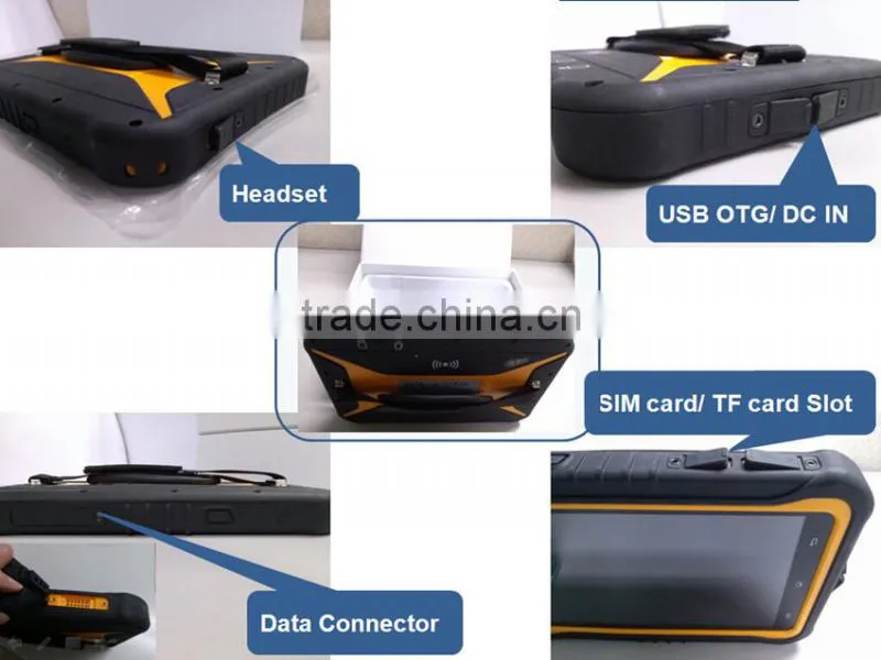 2016 7 inch android 3G Fingerprint Sensor wireless RFID tablet PC