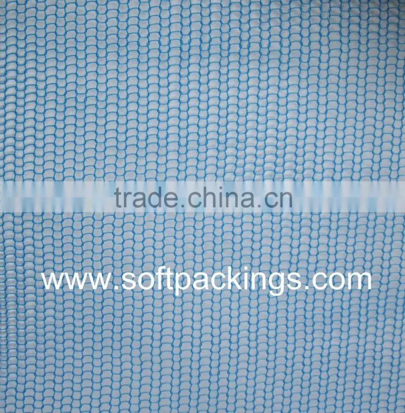 PE mesh bag onion circular drawstring tubular mono bag