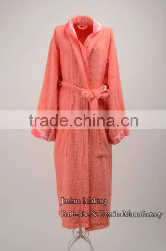 Women's Chaps Pajamas Terry Velour Wrap Robe with piping