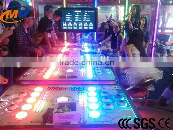 indoor amusement hit beans game machine kids compete game