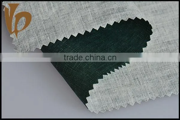 scarfing fabric 100% linen fabric with oeko-tex 14S*14S 161GSM
