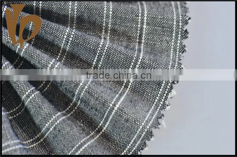 Plain Weave Fabric Rayon Linen Polyester Fabric