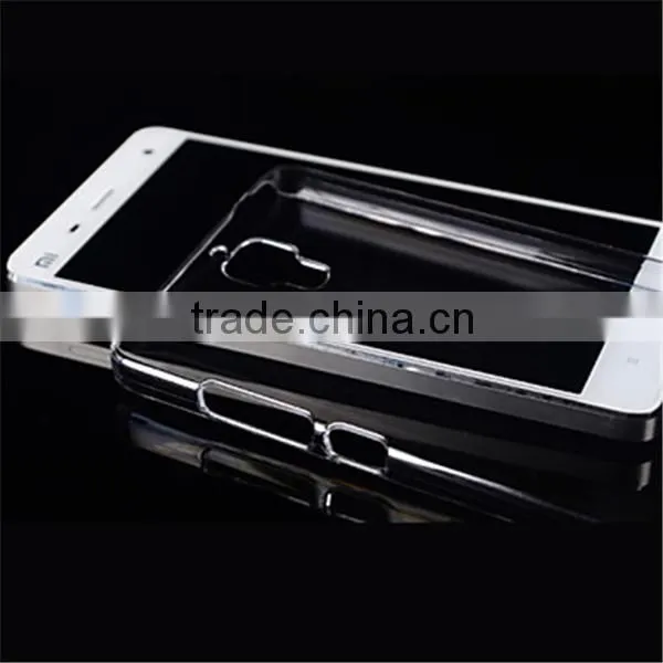 Transparent PC Back Cover Case for Xiaomi Mi4