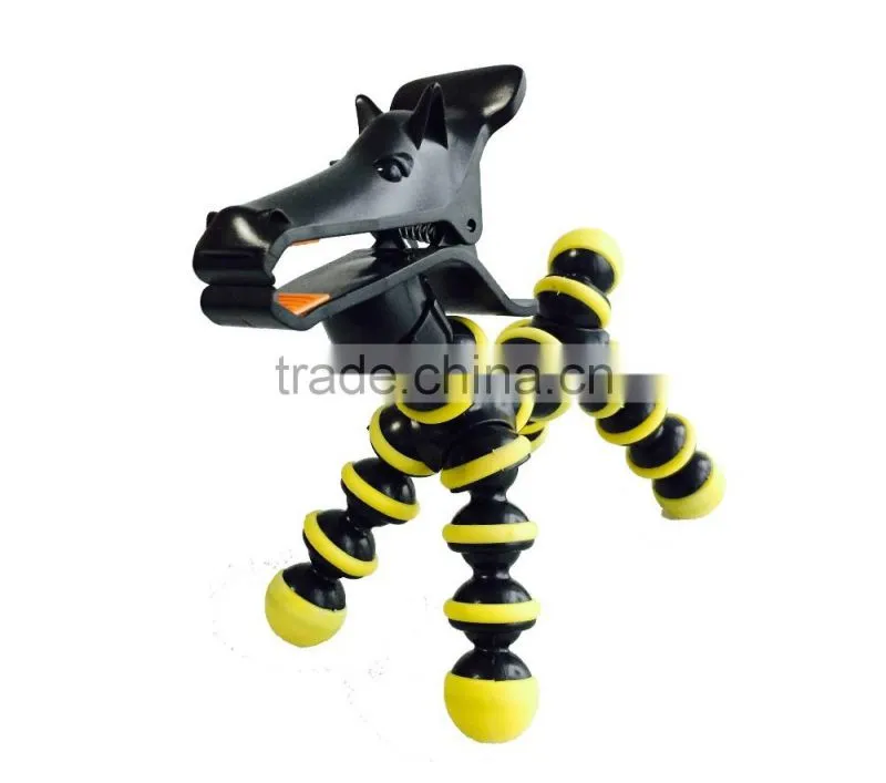 Manufacture Flexible Stable Horse Style Video Tripod For Mobile Phone