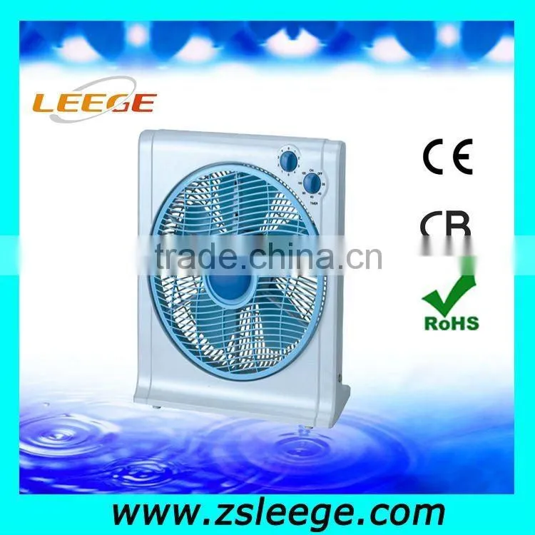 KYT30-6 high speed PP body 14 inch square box fan