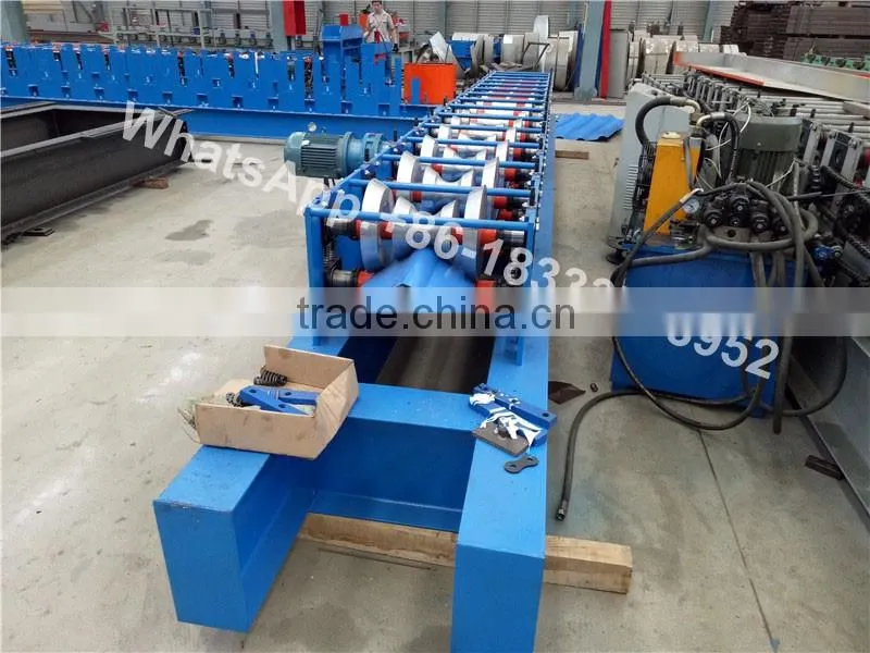 New model roof tile PPGI GI ridge cap roll forming machine