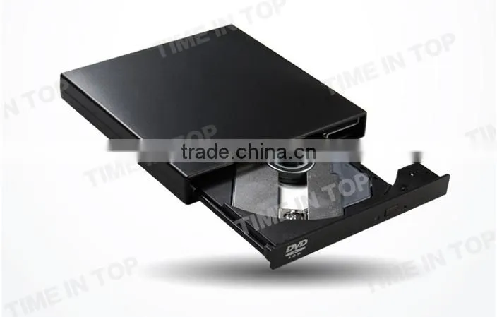 USB 2.0 External Slim DVD Burner, 8X DVD+/-R, 8X DVD+RW