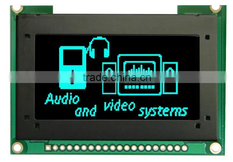 SAEF hot sale cheap oled lcd display 2.42 inch character lcd screen
