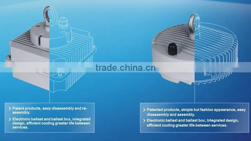 railway stations low frequency electrodeless induction lighting industrial light fixture with CE certificate