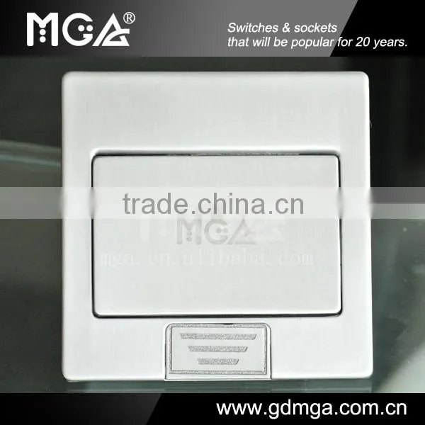 slow pop-up floor socket / electrical floor sockets / floor pop up socket outlet