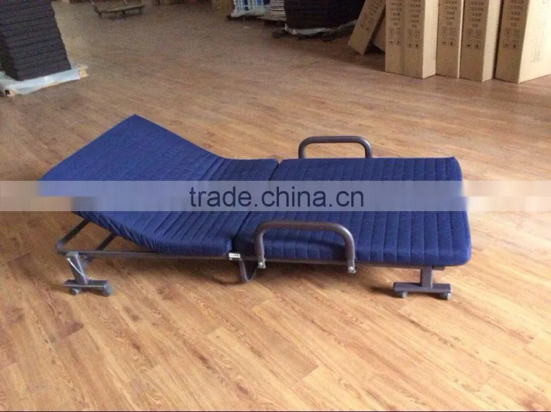 Hot sale camping folding bed | adjustable sleep bed | adjust single bed