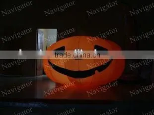 halloween inflatable pumpkin light/led inflatable citrouille