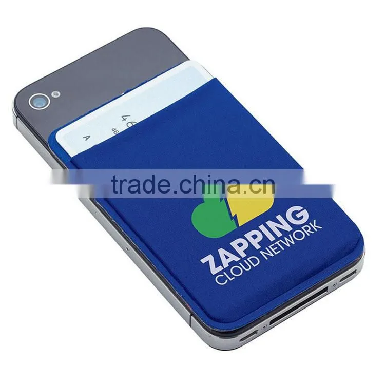 New product 3M sticker microfiber phone pocket