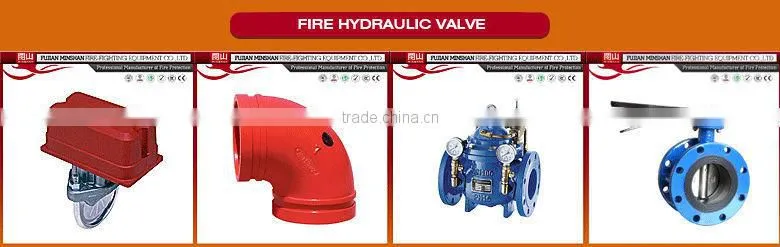 cast iron outlet fire protective pipe fitting