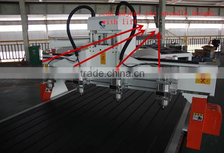 3D wood carving machine 3d relief engraving machine with 4 head