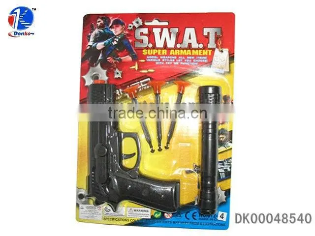Kids Plastic Police Gun Set Toys
