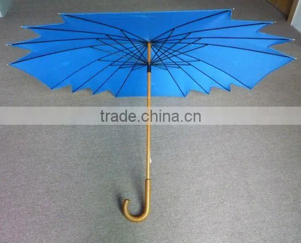 Straight square umbrella