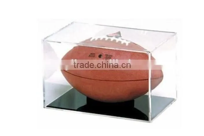 clear acrylic football display box