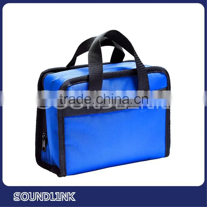 China Soundlink blue portable Nylon hearing aid accessories kit bag