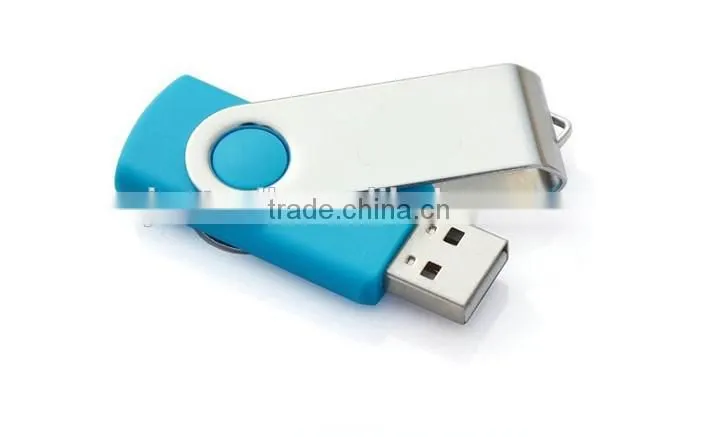 Wholesale newest OEM Metal rotating usb flash drive swivel usb