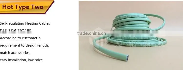 China supplier Innovative soil heating cable 12v heat trace cable heat trace