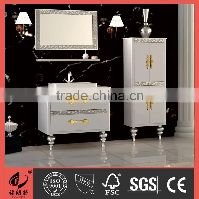 Stainless steel bathroom vanity units T-6602-4