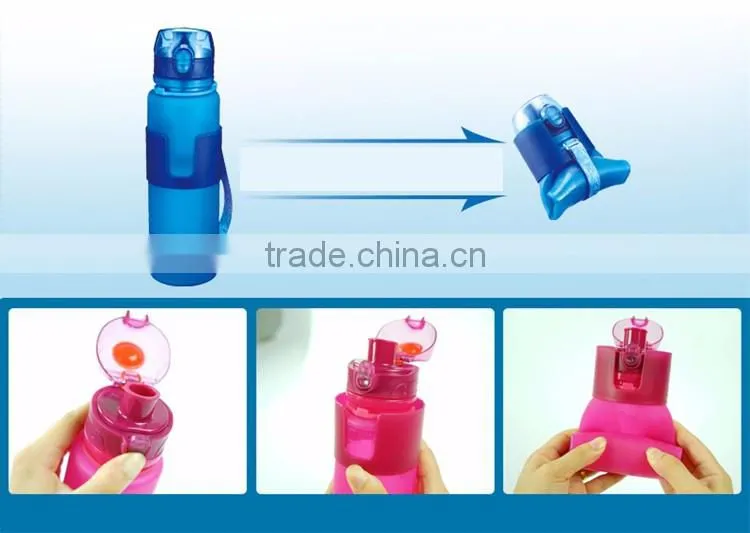 Portable Bicycle Joyshaker Plastic Water Bottle School for Kids