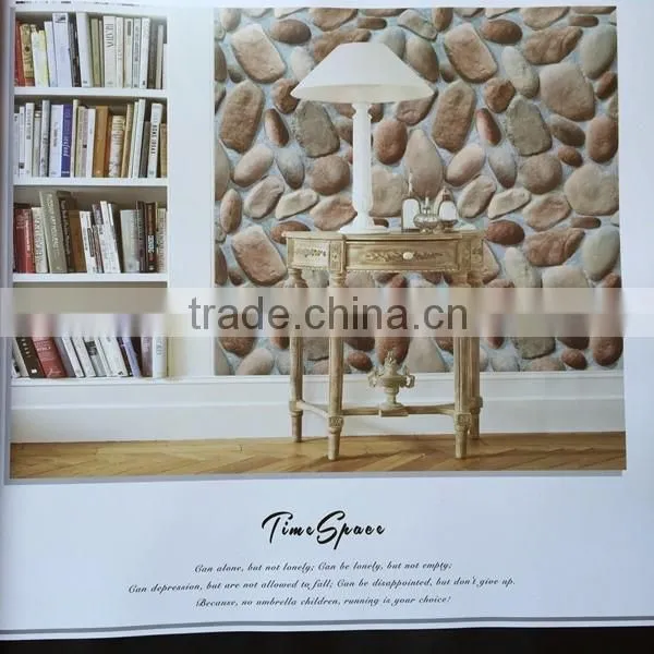 river rock pattern vinyl wallpaper