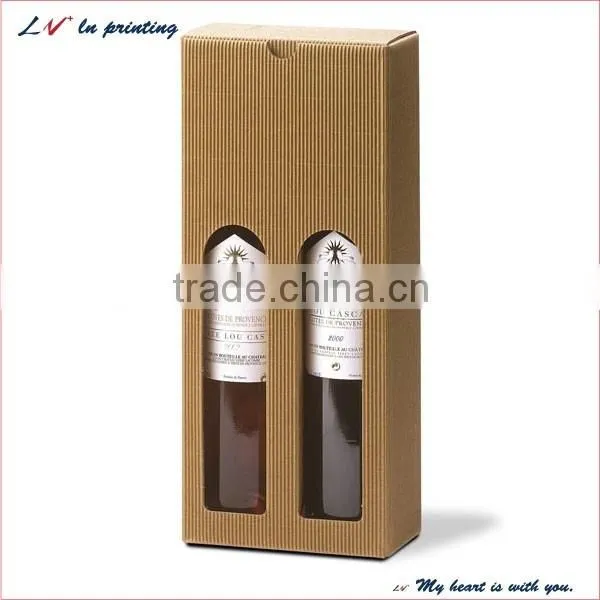 hot sale high quality wine carton box made in shanghai
