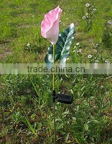 bright decorative solar powered lantern with led
