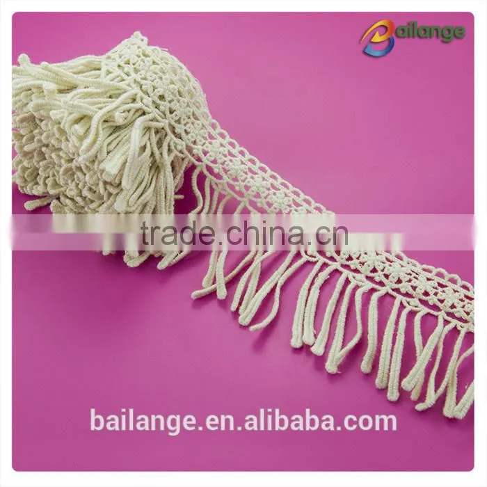 2016 luxurious dyeable factory supply fancy lace trim